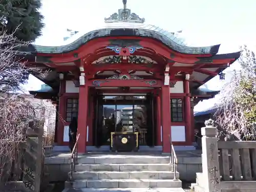 筑土八幡神社の本殿・本堂