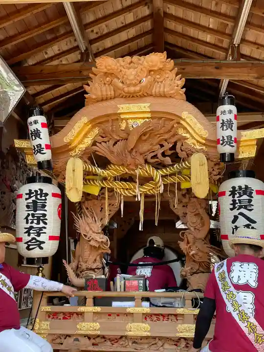 八幡宮のお祭り