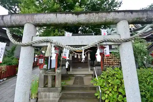 川越八幡宮の鳥居