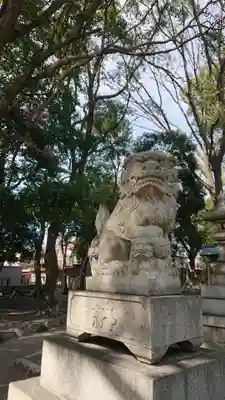 神明社(桜神明社)の狛犬