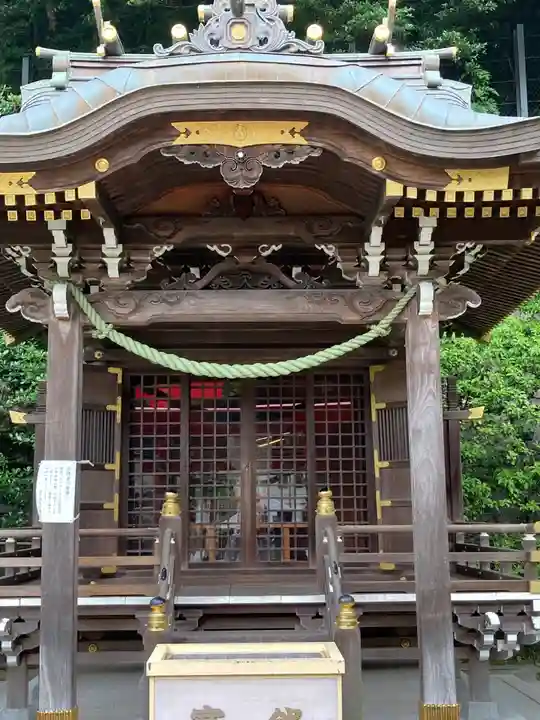武州柿生琴平神社の本殿・本堂
