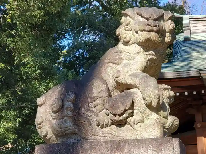 八雲氷川神社の狛犬