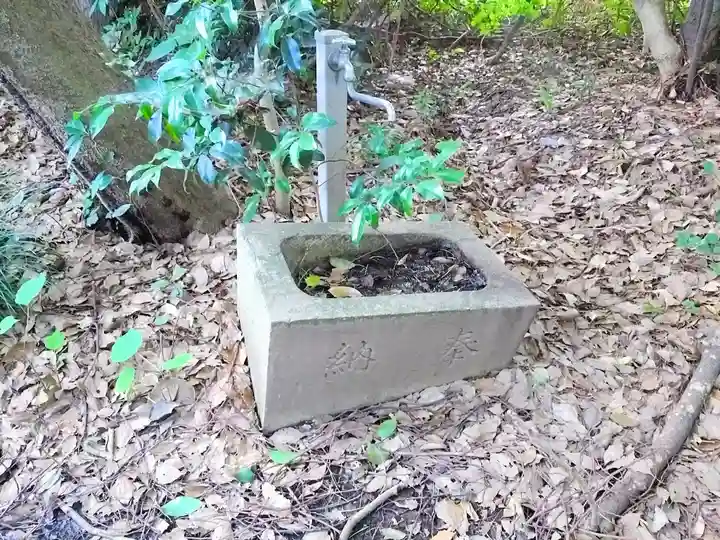 景清神社の手水舎