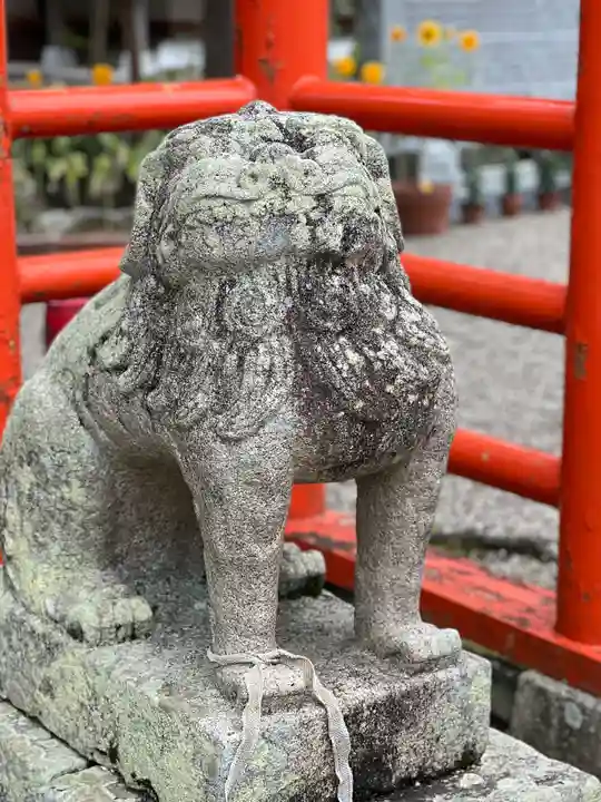 龍田大社の狛犬