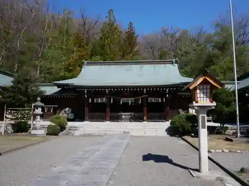 山梨縣護國神社の本殿・本堂