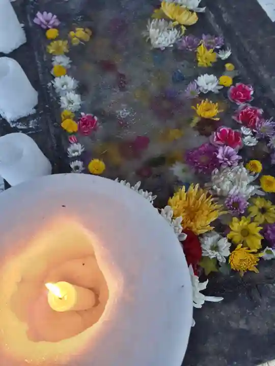 北広島市総鎮守 廣島神社の手水舎