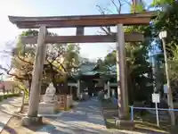 荏原神社の鳥居
