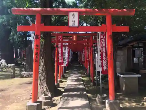 武芳稲荷神社の鳥居