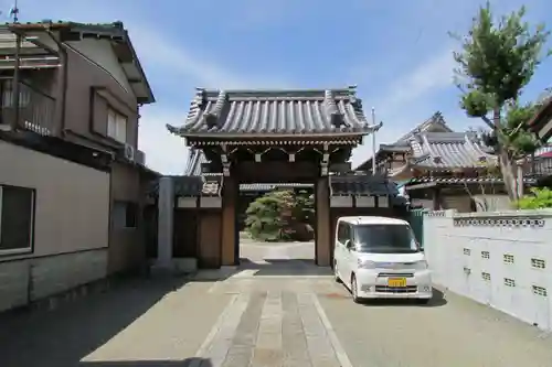 松栄寺の山門・神門
