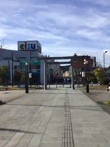 伊勢神宮外宮（豊受大神宮）の周辺