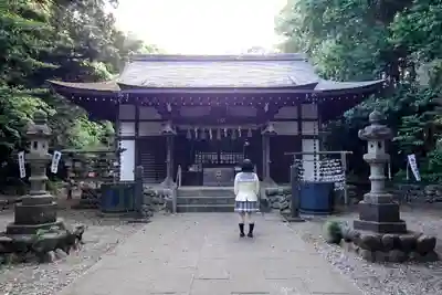 三ケ尻八幡神社の本殿・本堂