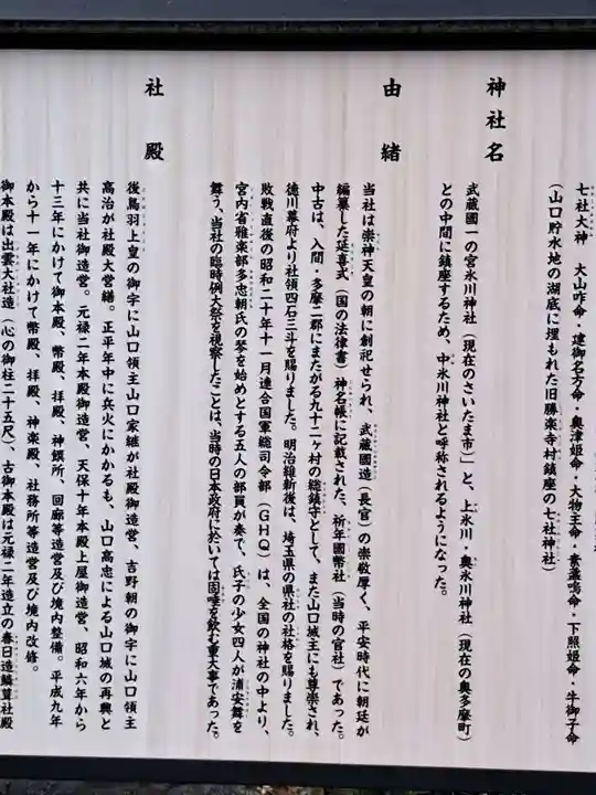 中氷川神社(埼玉県)