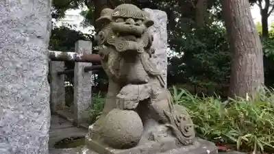 菊田神社の狛犬