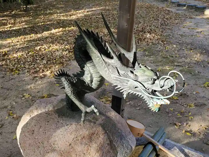 白山姫神社の手水舎