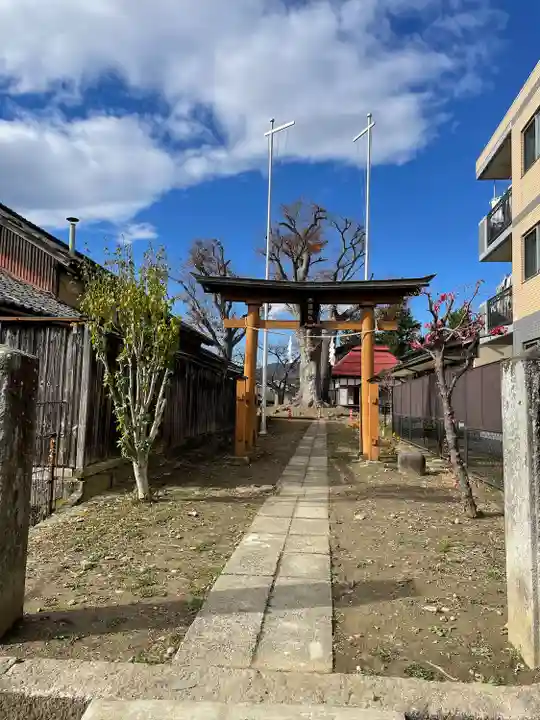 木留神社の鳥居