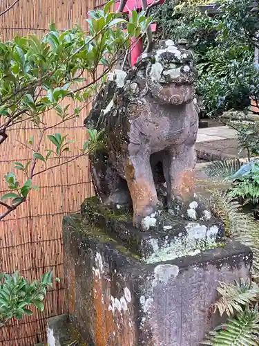 江島神社の狛犬