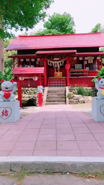 鹿角八坂神社の本殿・本堂