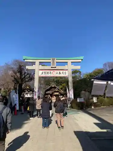 出雲大社相模分祠の鳥居