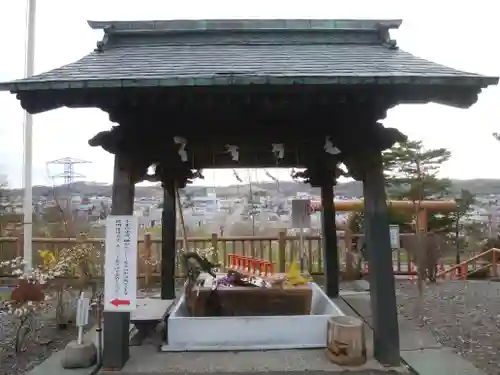 浦幌神社・乳神神社の手水