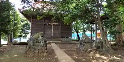 谷地川八幡神社の本殿・本堂