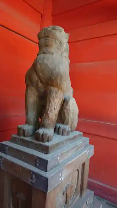 香取神宮の狛犬