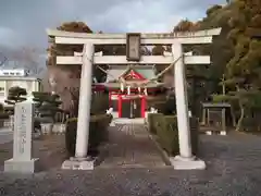 山本浅間神社の鳥居