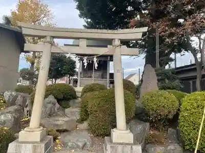 浅間神社 （久保）の鳥居
