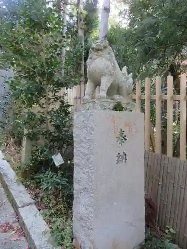 大豊神社の狛犬