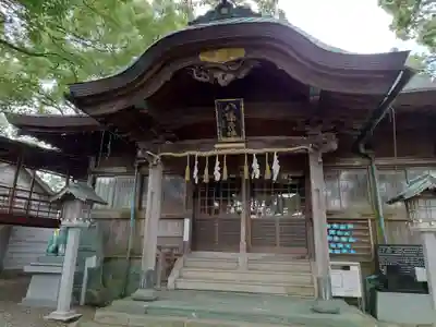 津田八幡神社の本殿・本堂