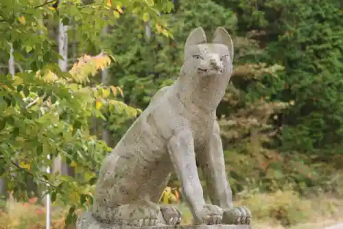 山津見神社の狛犬