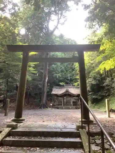 神明神社の鳥居