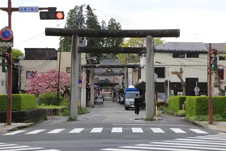 櫻山神社の鳥居