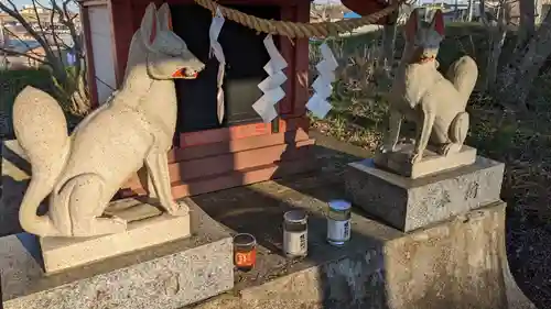 幣舞福徳稲荷神社（釧路厳島神社）の狛犬