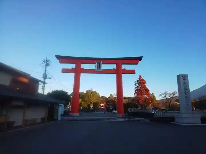 富士山本宮浅間大社の鳥居