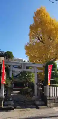 青砥神社の鳥居