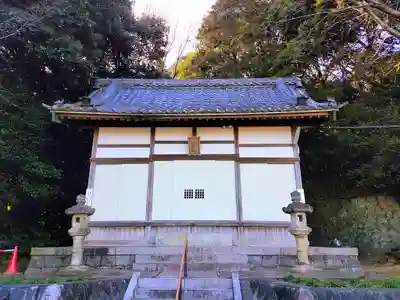 五郷社の本殿・本堂