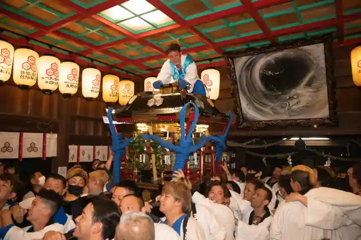 三津厳島神社のお祭り