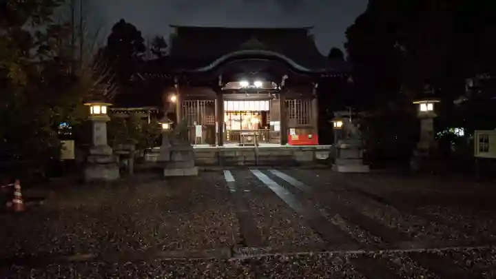 溝旗神社(肇國神社)の本殿・本堂