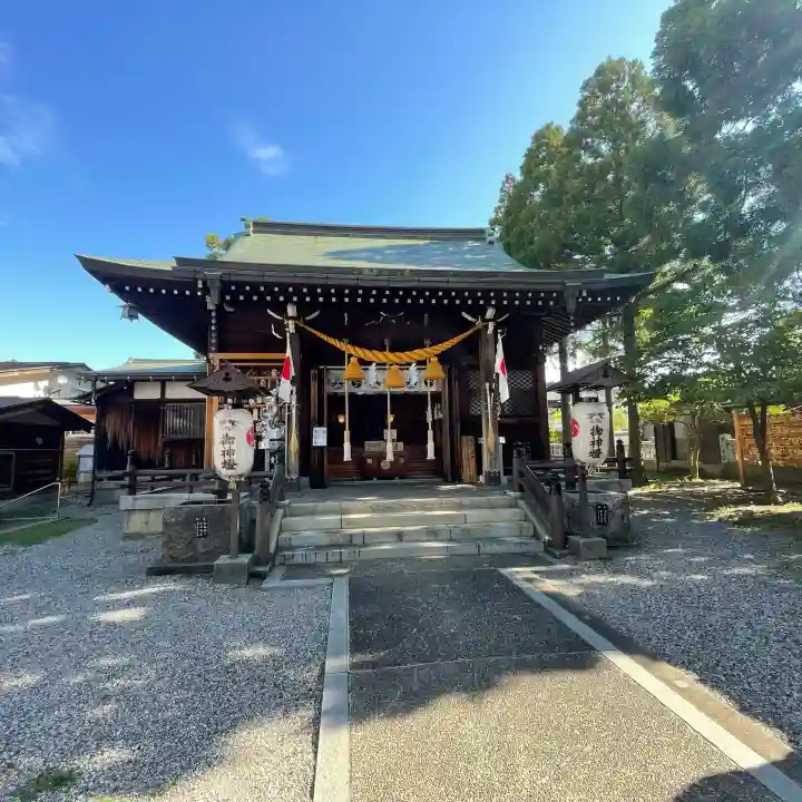 奥田神社の本殿・本堂