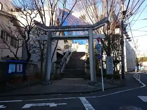 北谷稲荷神社の鳥居
