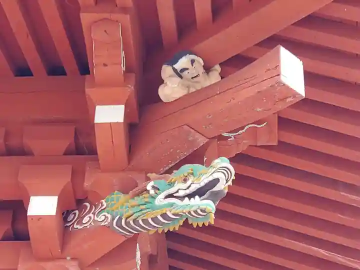 柏原八幡宮の芸術