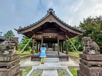 萩園神社の本殿
