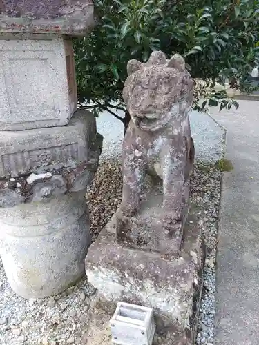 秋保神社の狛犬