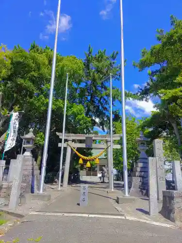 竃神社の鳥居