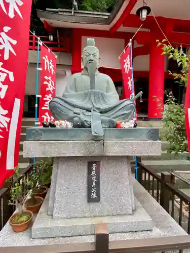 徳島眉山天神社の像