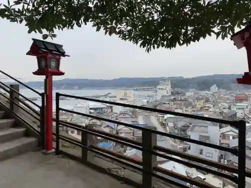 遠見岬神社の景色