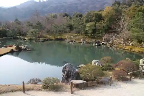 天龍寺の庭園