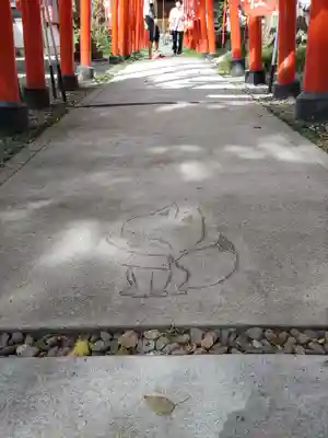 於菊稲荷神社(群馬県)