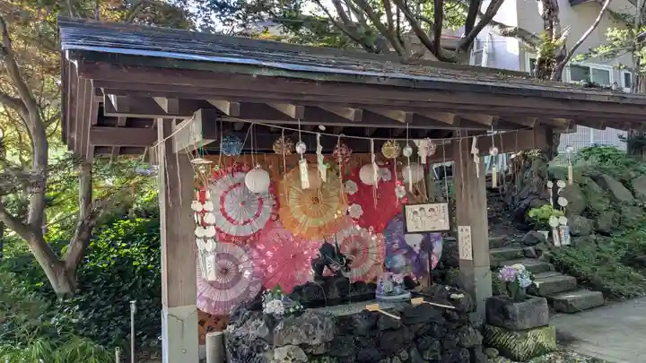 虻田神社の手水舎