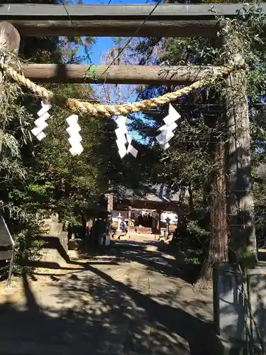 大胡神社の鳥居